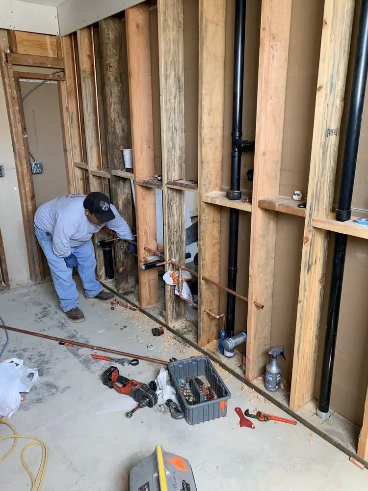 Commercial rough-in plumbing for Commercial Plumbing in Lapeer